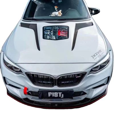IMP Style Carbon Fiber Hood  ForBMW M2 2 Series F22 F87 Carbon Fiber Engine Cover Engine Hatch Cover