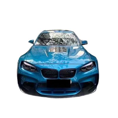 For BMW F22 F87 2 Series M2 Body Kit M2 M235 Upgrade IMP Style Front and Rear Bumper Spoiler Wide Bodyki