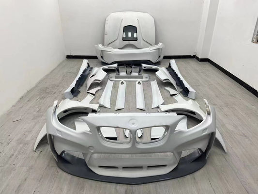 For BMW F22 F87 2 Series M2 Body Kit M2 M235 Upgrade IMP Style Front and Rear Bumper Spoiler Wide Bodyki