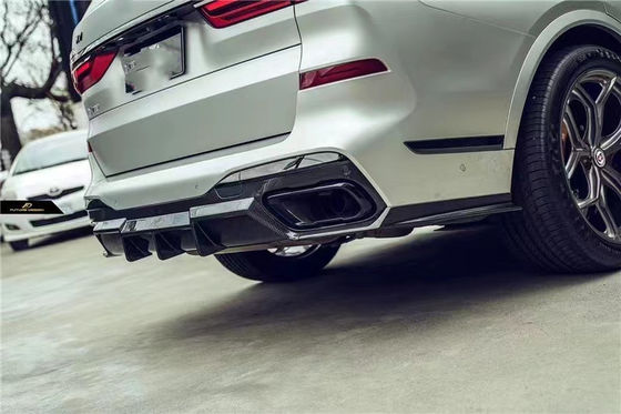 Auto Parts for BMW X7 Carbon Fibre Body Kit X7 Upgraded FD-style Carbon Fiber Front Shovel Diffuser Spoiler Top Wing Body Kit
