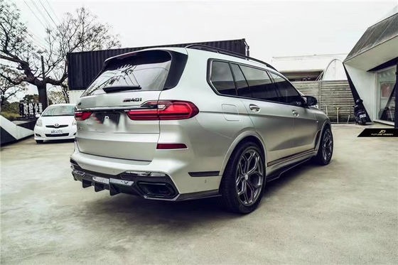 Auto Parts for BMW X7 Carbon Fibre Body Kit X7 Upgraded FD-style Carbon Fiber Front Shovel Diffuser Spoiler Top Wing Body Kit