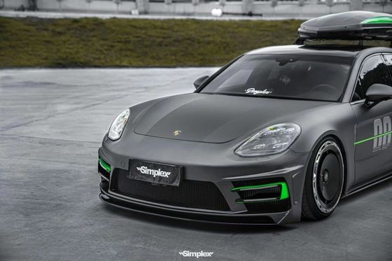 For Porsche Palamela 971 Body Kit 971 Upgraded ATR Style Front and Rear Bumper Side Skirt Body Kit