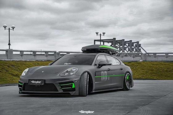 For Porsche Palamela 971 Body Kit 971 Upgraded ATR Style Front and Rear Bumper Side Skirt Body Kit