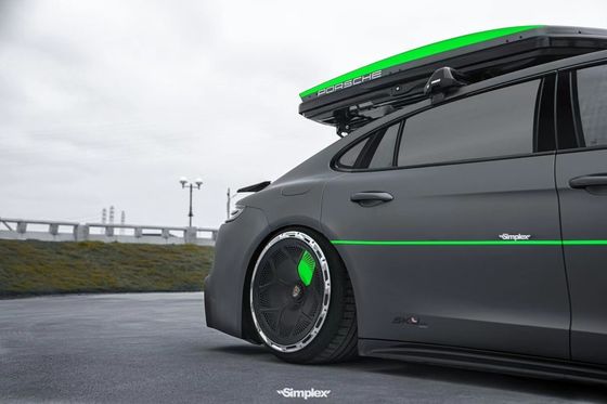 For Porsche Palamela 971 Body Kit 971 Upgraded ATR Style Front and Rear Bumper Side Skirt Body Kit