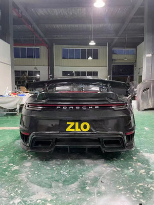 For Porsche 911 992 Body Kit 911 992 Upgraded TopCar Style Front and Rear Bumper Spoiler Body Kit