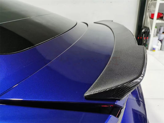 For Porsche Taycan Carbon Fiber Spoiler Taycan Carbon Fiber Wing Spoiler Body Kit