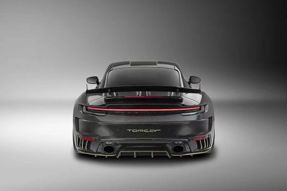 Auto Parts for Porsche 911 992 Body Kit Dry Carbon Fiber Material 911 992 Upgraded TOPCAR Style Body Kit Spoiler