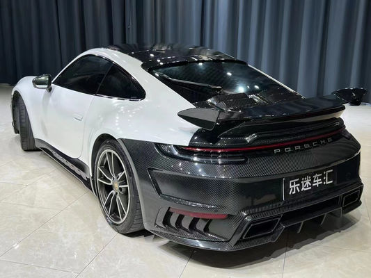 Auto Parts for Porsche 911 992 Body Kit Dry Carbon Fiber Material 911 992 Upgraded TOPCAR Style Body Kit Spoiler