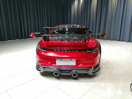 Auto Parts for Porsche 911 992 Body Kit 911 992 Turbo  Upgraded Techart Style Front and Rear Bumper Cover Body Kit