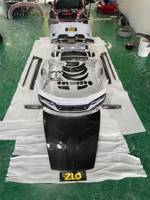 Auto Parts for Porsche 911 992 Body Kit 911 992 Turbo  Upgraded Techart Style Front and Rear Bumper Cover Body Kit