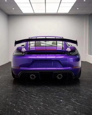 Auto Parts for Porsche 718 981 987 Carbon Fiber Spoiler 718 981 987 Upgraded GT4RS Style Tail Spoiler