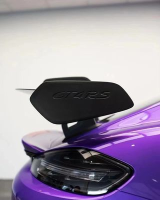 Auto Parts for Porsche 718 981 987 Carbon Fiber Spoiler 718 981 987 Upgraded GT4RS Style Tail Spoiler