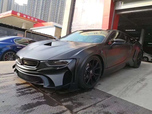 For BMW I8 Carbon Fiber Body Kit I8 Upgrade Energy-style Front and Rear Bumper Spoiler Widebody Kit