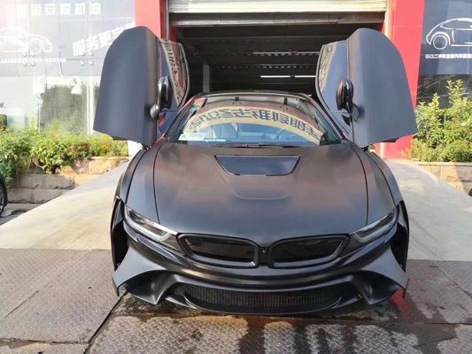 For BMW I8 Carbon Fiber Body Kit I8 Upgrade Energy-style Front and Rear Bumper Spoiler Widebody Kit