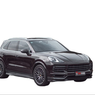 Auto Parts  for Porsche Cayenne  Fiber Body Kit  Cayenne Carbon Fiber Front Spreader Spoiler