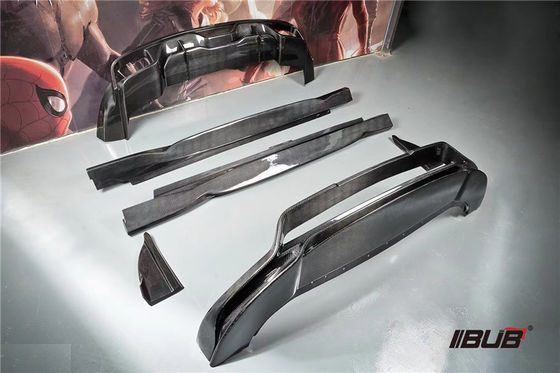 Auto Parts  for Porsche Cayenne  Fiber Body Kit  Cayenne Carbon Fiber Front Spreader Spoiler
