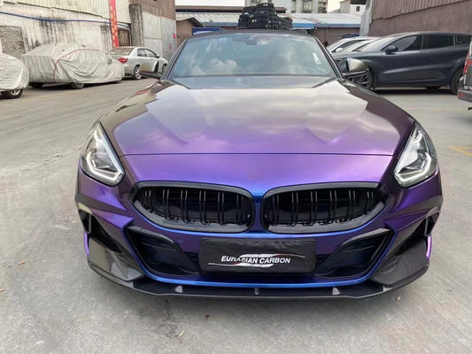Carbon Fiber Body Kit for BMW Z4 G29   Z4 G29 Upgraded TRD Style Front Shovel Diffuser Spoiler Body Kit