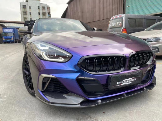 Carbon Fiber Body Kit for BMW Z4 G29   Z4 G29 Upgraded TRD Style Front Shovel Diffuser Spoiler Body Kit