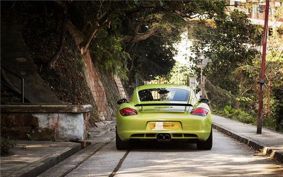 Auto Parts for Porsche 987 Carbon Fiber Spoiler  987 Upgraded Cayman R Style Tail Spoiler 987 Body Kit