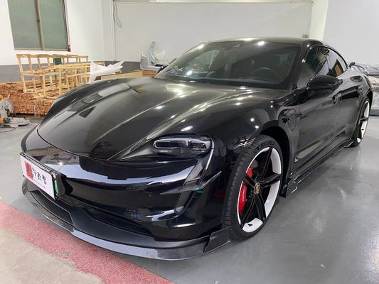 Auto Parts for Porsche Taycan Carbon Fiber Body Kit TAYCAN Upgrade REVOZPORT Style Front Shovel Diffuser Spoiler Body Kit