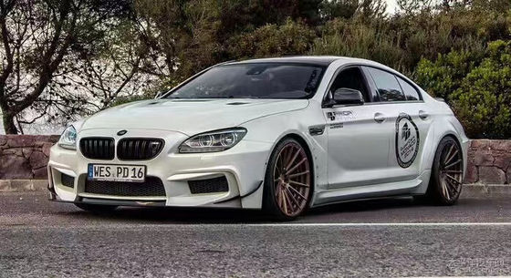 For BMW 6 Series F12 F13 Body Kit FPR Material  F12 F13 Upgraded Prior Design Style Body Kit Spoiler