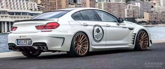 For BMW 6 Series F12 F13 Body Kit FPR Material  F12 F13 Upgraded Prior Design Style Body Kit Spoiler