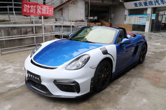 Auto Parts for Porsche 981Boxster Cayman Body Kit 981Boxster Cayman Upgraded GT4-style Front and Rear Bumper Body Kit