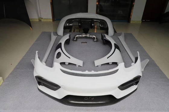 Auto Parts for Porsche 981Boxster Cayman Body Kit 981Boxster Cayman Upgraded GT4-style Front and Rear Bumper Body Kit