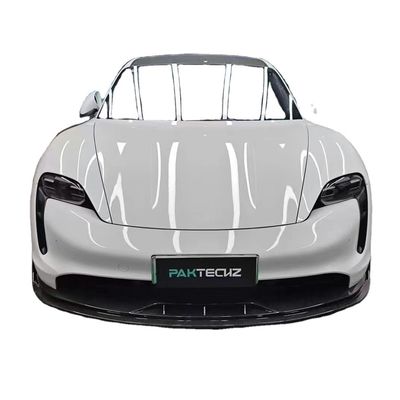 Dry Carbon Fiber Carbon Fibre Body Kit for Porsche Taycan Taycan Upgrade PAKTECHZ Style Front Shovel Diffuser Spoiler Body Kit