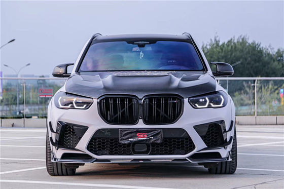 Auto Parts Carbon Fiber Body Kit for BMW X5M X5M Carbon Fiber Hood X5M Front Shovel Diffuser Spoiler X5M Wide Body Kit