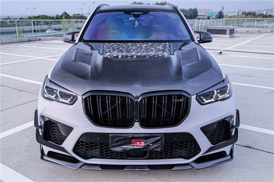 Auto Parts Carbon Fiber Body Kit for BMW X5M X5M Carbon Fiber Hood X5M Front Shovel Diffuser Spoiler X5M Wide Body Kit
