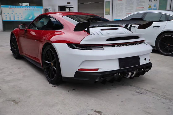 PP Plastic Material Body Kit for Porsche911  992 992 Upgraded GT3 Style Front and Rear Bumper Side Skirt Spoiler Hood Body Kit