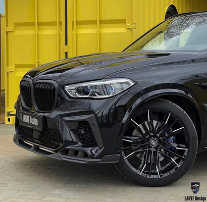 Auto Parts for BMW X5M F95 Carbon Fiber Body Kit X5M F95 Upgraded LD-style Front Shovel Diffuser Spoiler Body Kit
