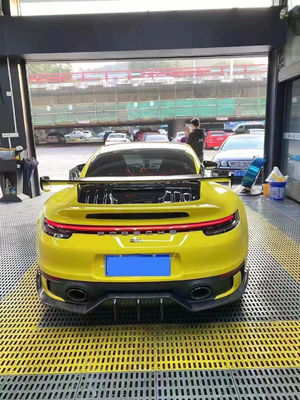 for Porsche 992 Carbon fiber Body Kit 992 Carbon fiber front lip diffuser side skirt spoiler hood fender