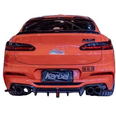 Auto Parts for BMW X4M Carbon Fibre Body Kit X4M Carbon Fiber Front Scoop Diffuser Spoiler Hood Body Kit