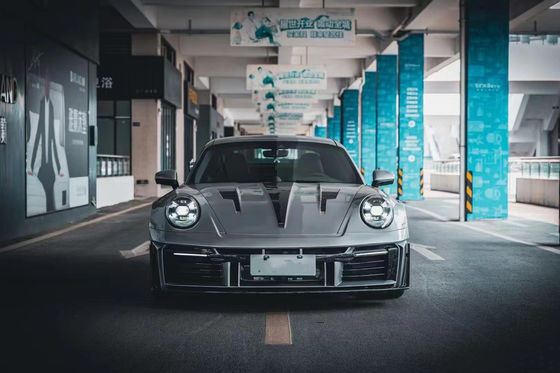For Porsche 911 992 Carbon Fiber Body Kit  992 Upgraded MIW-style Front and Rear Bumper Spoiler Hood Wide-body Kit