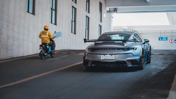 For Porsche 911 992 Carbon Fiber Body Kit  992 Upgraded MIW-style Front and Rear Bumper Spoiler Hood Wide-body Kit
