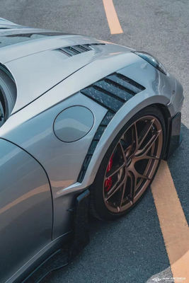 For Porsche 911 992 Carbon Fiber Body Kit  992 Upgraded MIW-style Front and Rear Bumper Spoiler Hood Wide-body Kit