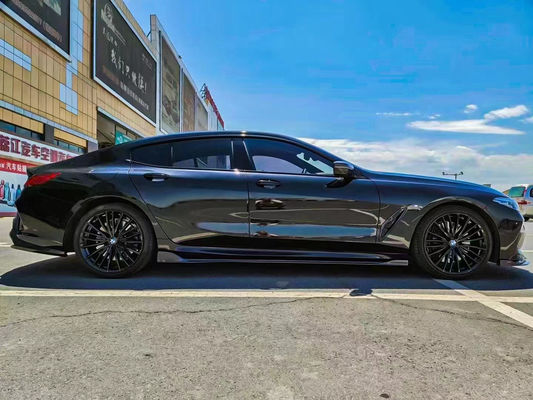 Auto Parts for BMW 8 Series G14 G15 G16 840i Carbon Fiber Body Kit 840i  Carbon Fiber Front Scoop Diffused Spoiler Side Skirt