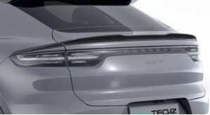 For Porsche Cayenne Carbon Fiber Body Kit Cayenne Carbon Fiber Front Lip Diffuser Spoiler Top Wing Hood Side Skirt