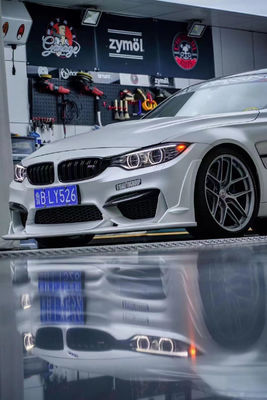 For BMW M3 M4 F80F82 Carbon Fiber Body Kit M3 M4 F80F82 Upgraded Carbon Fiber Front Lip Front Spoiler