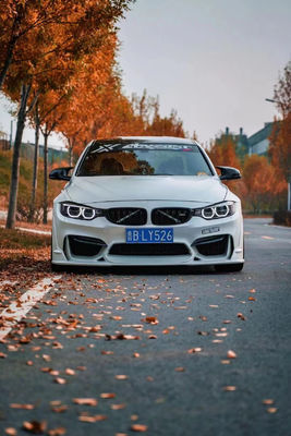 For BMW M3 M4 F80F82 Carbon Fiber Body Kit M3 M4 F80F82 Upgraded Carbon Fiber Front Lip Front Spoiler