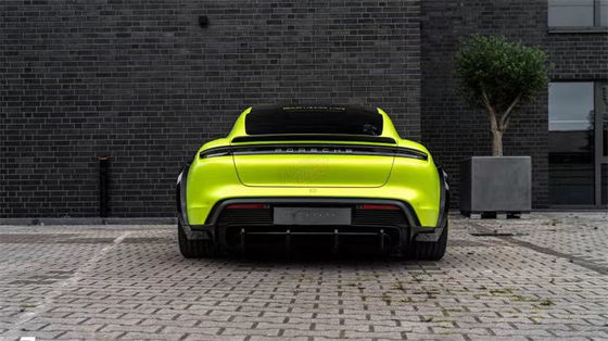 For Porsche Taycan Wide-body Kit Taycan Upgrades PD-style Carbon Fiber Front Lip Diffuser Spoiler Side Skirt Wheel Arch