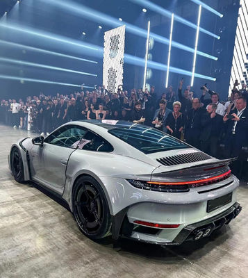 For Porsche 992 Carbon Fiber Spoiler 992 Upgraded BS Style Carbon Fiber Spoiler Tail Fins