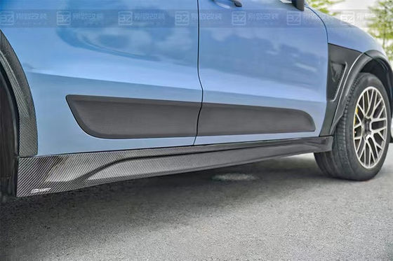 For Porsche Mancan Carbon Fiber Body Kit Mancan Upgrades the CMST-style Carbon Fiber Front Lip Diffuser Spoiler Widebody Kit