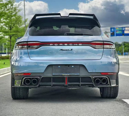 For Porsche Mancan Carbon Fiber Body Kit Mancan Upgrades the CMST-style Carbon Fiber Front Lip Diffuser Spoiler Widebody Kit