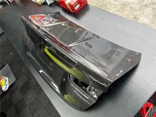 for BMW M3 M4 Carbon fiber rear cover M3 M4 CSL style dry carbon fiber trunk cover rear rear cover hood
