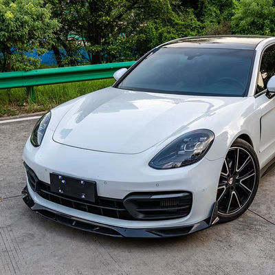 For Porsche Panamera Carbon Fiber Body Kit Panamera Carbon Fiber Front Lip Diffuser Spoiler Side Skirt