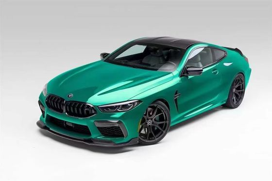 For BMW M8 Carbon Fiber Body Kit M8 Upgraded Vors Style Carbon Fiber Front Lip Diffuser Spoiler Side Skirt Body Kit