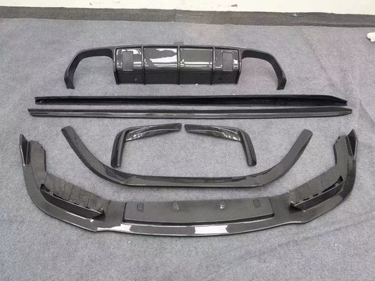 For BMW M8 Carbon Fiber Body Kit M8 Upgraded Vors Style Carbon Fiber Front Lip Diffuser Spoiler Side Skirt Body Kit